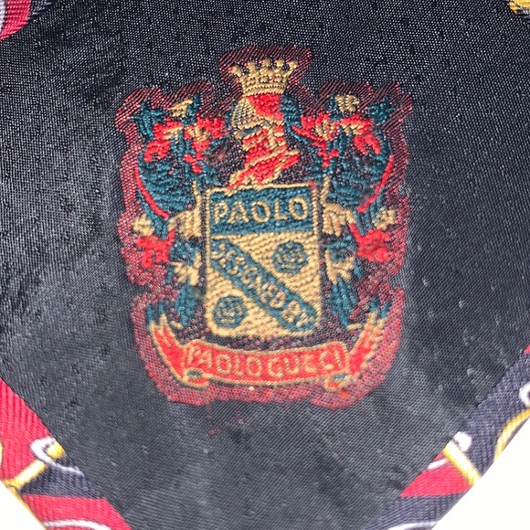 Paolo Gucci Silk Tie - Picture 4 of 5